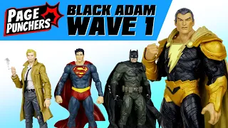 McFarlane DC Direct Page Punchers 7" Black Adam, Superman, Batman, and Constantine Series Review