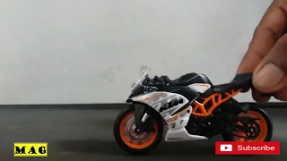 unboxing ktm rc390 | diecast cars 1:18