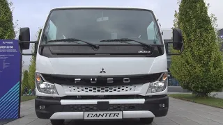 Fuso Canter 3C15D Double Cab Tipper Truck (2023) Exterior and Interior