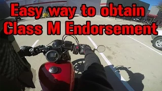 Easy way to obtain a Motorcycle License