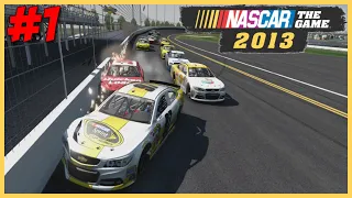 (Things Start Off Horribly Wrong) NASCAR The Game 2013 Career Mode Part 1