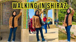 IRAN SHIRAZ|WALKING WITH ME IN SHIRAZ |THE MOST BEAUTIFUL CITY IN IRAN