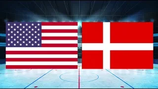 Usa vs Denmark (4-0) – May. 5, 2018 | Game Highlights | World ChampionShip 2018