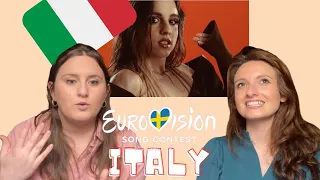 ITALY Eurovision 2024 REACTION VIDEO - La Noia - Angelina Mango