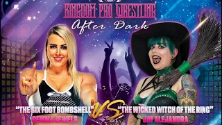 “The Wicked Witch of the Ring” Jay Alejandra vs “The Six Foot Bombshell” Gemma Jewels