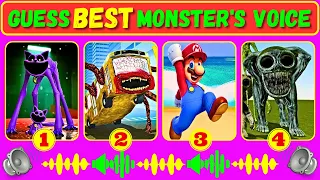 Guess Monster Voice CatNap, Bus Eater, Mario, Zoonomaly Coffin Dance