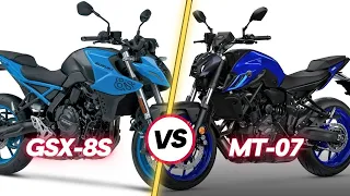 Suzuki GSX-8S vs 2023 Yamaha MT-07 |Comparison |TM