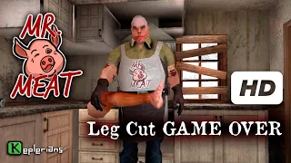 MR MEAT Full CUTSCENES | LEG CUT GAME OVER | High Definition