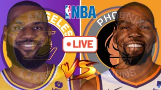 Los Angeles Lakers at Phoenix Suns  NBA Live Play by Play Scoreboard / Interga