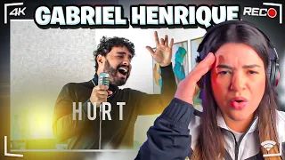 Gabriel Henrique - HURT (Cover) - REACTION - He is The MASTER OF WHISTLE TONE