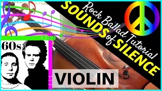 Violin Tutorial - Sounds of Silence - Intermediate Violin