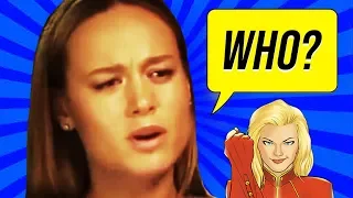 BRIE LARSON DIDN'T KNOW WHO CAPTAIN MARVEL WAS ??? AVENGERS ENDGAME ACTRESS CLUELESS !!!