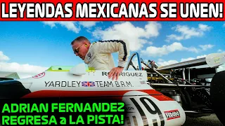 ADRIAN FERNANDEZ COMPETIRA con "EL BRM" de PEDRO RODRIGUEZ en EL GP HISTORICO de MONACO!! F1 2024