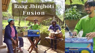 Raag Jhinjhoti Gat in Drut TeenTaal | Classical Fusion | Harmonium | Indian Classical Music
