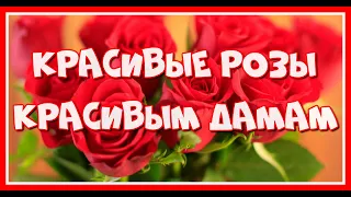 Красивым женщинам красивые розы с очаровательной мелодией Павла Ружицкого! Любви, весны, цветов!