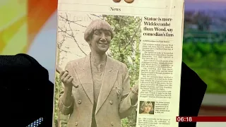 Victoria Wood still making people laugh after death (fun story) (UK) - BBC News - 28th January 2019