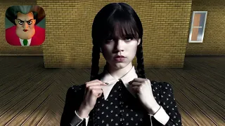 Scary Teacher 3D Wednesday Addams Dance Part 67 Full History New Update Levels (IOS ANDROID) 6.1