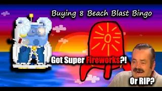 Growtopia | SummerFest 2020 - Using 8 Beach Blast Bingo, got Super Fireworks or RIP?! [MUST WATCH!]