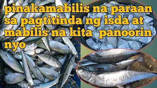 Pinakamabis na paraan sa pagtitinda ng isda at mabilis na kita panoorin nyo buhay fish vendor