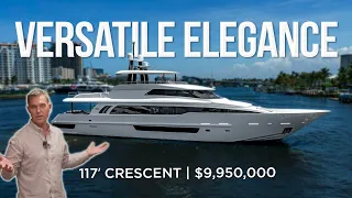 117' Crescent Yacht Walkthrough [CRESCENT LADY]