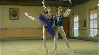 Elena Vostrotina. Sergei Popov. Grand Pas Classique pas de deux. Vaganova. 2003.