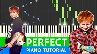 Ed Sheeran - Perfect - BEST PIANO TUTORIAL | somanshu