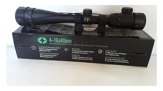 CENTER POINT 4-16X 40 AO IR BUDGET SCOPE. GOOD VALUE? REVIEW