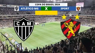 ATLÉTICO MINEIRO X SPORTS - AO VIVO - COPA DO BRASIL (NARRAÇÃO)