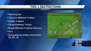 PennDOT reduces speeds, adds restrictions to roads throughout the state