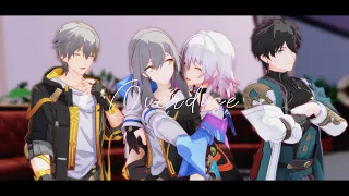 【MMD/ Honkai: StarRail】 Overdose【Trailblazer, March 7th, DanHeng】