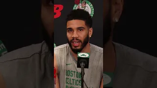 Jayson Tatum on experience playing with Kyrie Irving