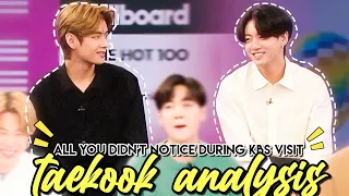 All TaeKook things you didn't notice during the KBS visit | TaeKook analysis 2020 | ENG SUBS