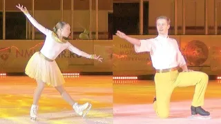 Russian ice dance. Sofia Titova and Alexander Samarin. Russian seasons, Tver