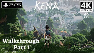 Kena Bridge Of Spirits (PS5) Gameplay Walkthrough Full Game (4K ᵁᴴᴰ 60ᶠᵖˢ) No Commentary (Part 1)