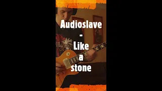 Audioslave - Like a stone (no whammy) #shorts #guitar #guitarcover