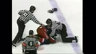 January 13 1997 Islanders at Rangers SportsChannel New York broadcast highlights