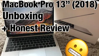 Macbook Pro 13" (2018) Unboxing + Honest Review!