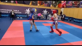 WAKO Kickboxing Girl Kick Light contact-47kg Chernigov