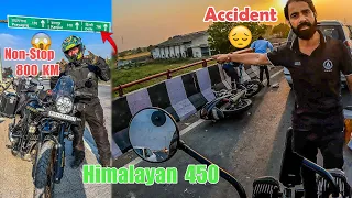 Can Himalayan 450 Survive Non-Stop 800 KM Test? 🔥 | Long Ride Review |