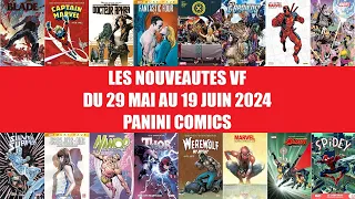 Juin 2024 : Les Nouveautés VF à paraître chez Panini Comics