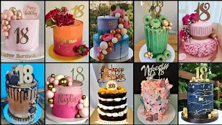 18th Birthday Cake Ideas For Girls/Birthday Cake Ideas For Women/Teenage Girls Birthday Cake Design