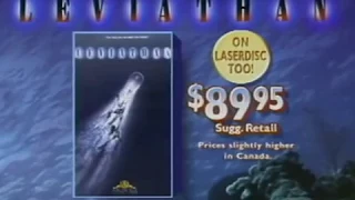 Leviathan EPK Featurette & VHS Retailer Video (VHS promo, 1989)