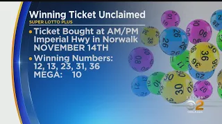 Unclaimed Lottery Ticket