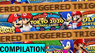 The Mario and Sonic at the Olympic Games TRIGGERS You Compilation!