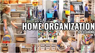 HOME ORGANIZATION IDEAS!!😍 CLEAN & ORGANIZE WITH ME | DECLUTTERING AND ORGANIZING MOTIVATION