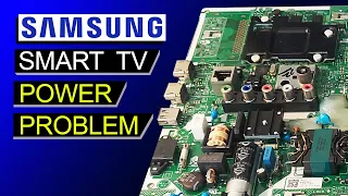 Samsung 32-inch Smart LED TV Power not turning on, how to repair this Android TV |  Power Problem