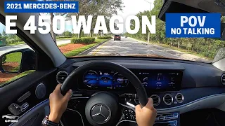 2021 Mercedes Benz E450 All Terrain Wagon - POV Test Drive review