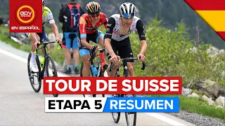 Resumen Tour de Suiza 2023 Hombres - Etapa 5