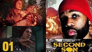 Infamous Second Son Gameplay Walkthrough Part 1 - Introduction (PS4)