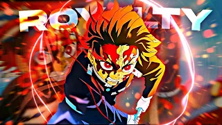 「Royalty」Tanjiro vs Hantengu - Demon Slayer | [AMV/EDIT]